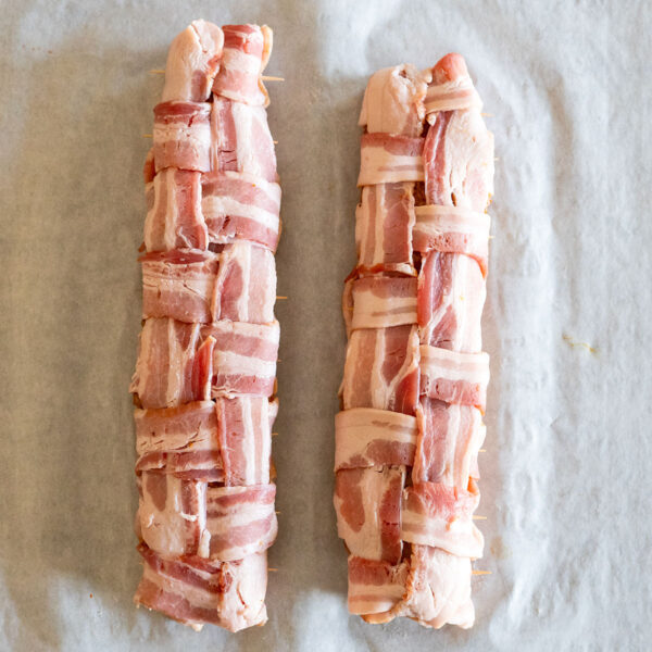 Frozen Pork Bacon rapped